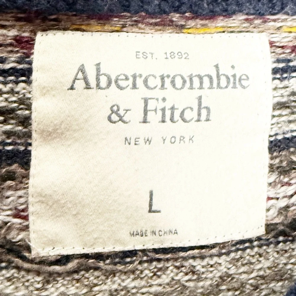 Y2K Abercrombie & Fitch Vintage Fairisle Winter Cozy Sweater Grandpa